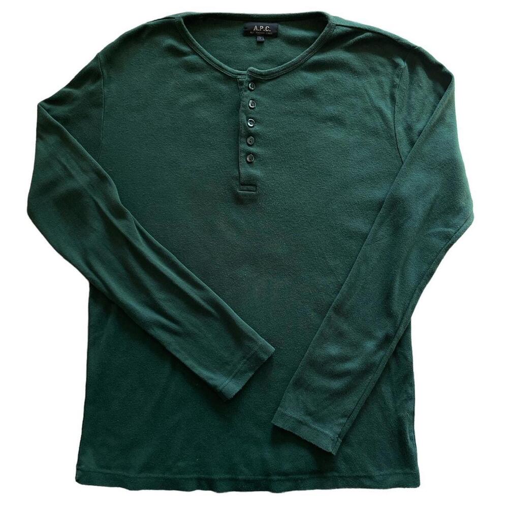 A.P.C. Women’s Cotton Long-Sleeve Shirt.